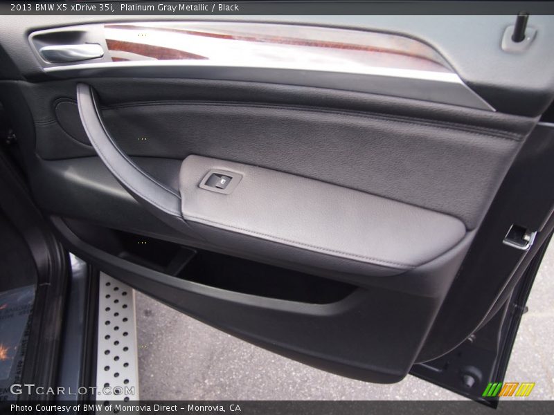 Platinum Gray Metallic / Black 2013 BMW X5 xDrive 35i