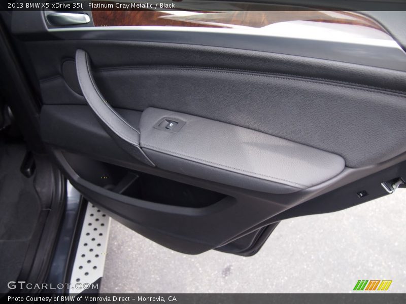 Platinum Gray Metallic / Black 2013 BMW X5 xDrive 35i
