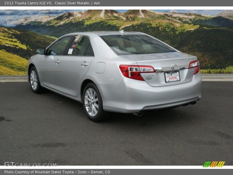 Classic Silver Metallic / Ash 2013 Toyota Camry XLE V6