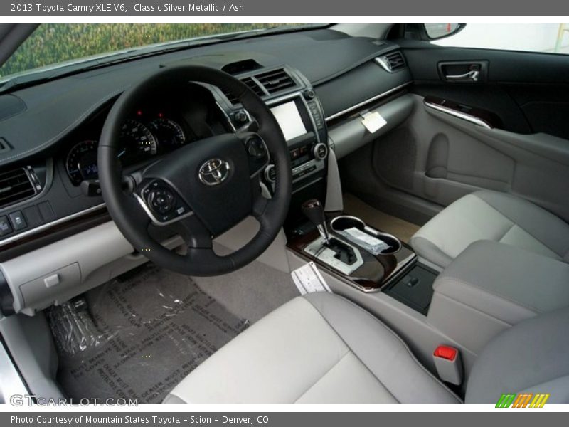 Classic Silver Metallic / Ash 2013 Toyota Camry XLE V6