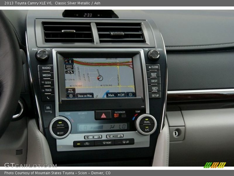 Classic Silver Metallic / Ash 2013 Toyota Camry XLE V6
