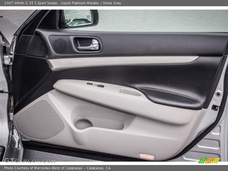 Door Panel of 2007 G 35 S Sport Sedan
