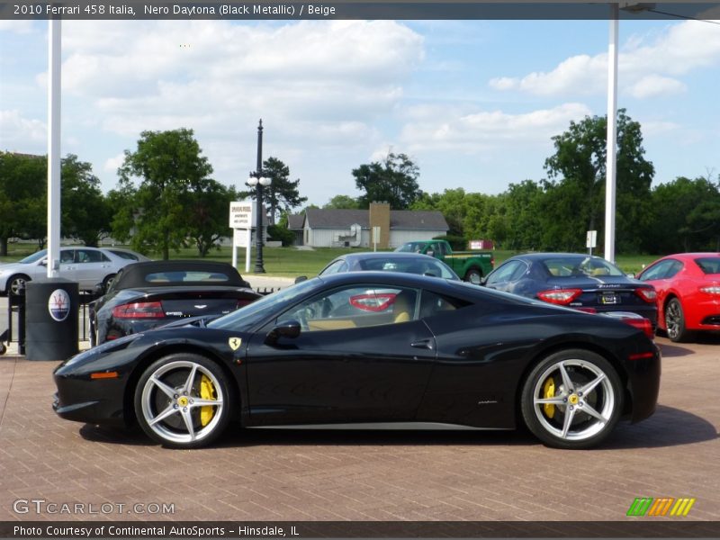  2010 458 Italia Nero Daytona (Black Metallic)
