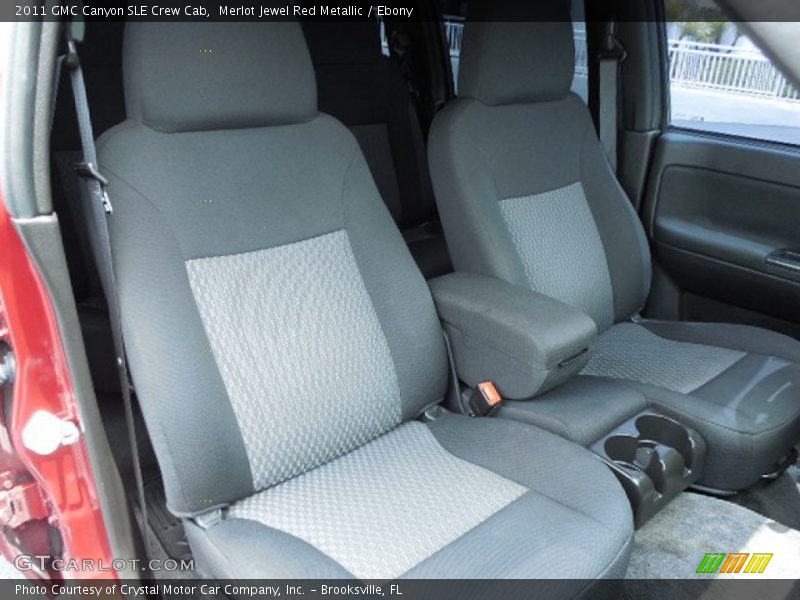 Front Seat of 2011 Canyon SLE Crew Cab