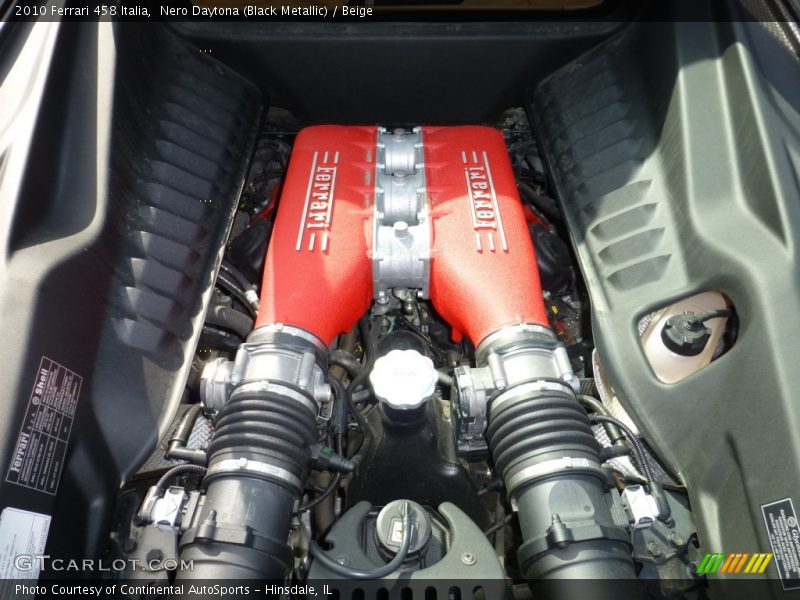  2010 458 Italia Engine - 4.5 Liter GDI DOHC 32-Valve VVT V8