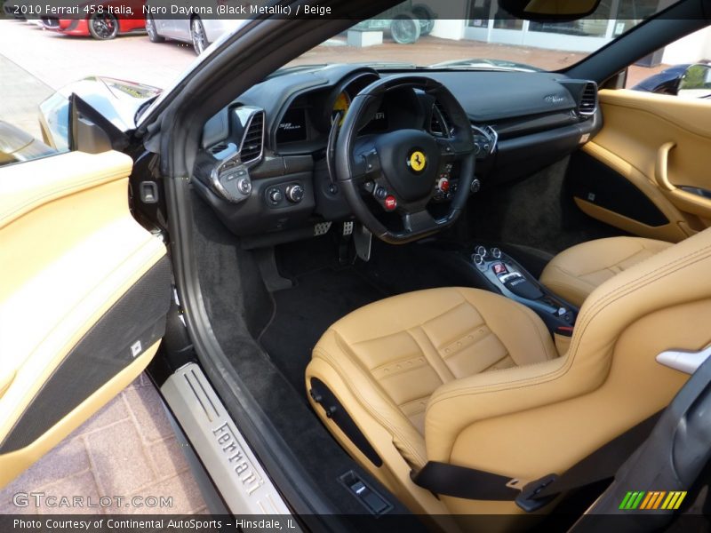  2010 458 Italia Beige Interior