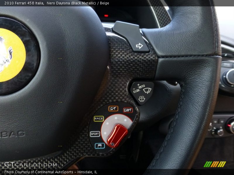 Controls of 2010 458 Italia