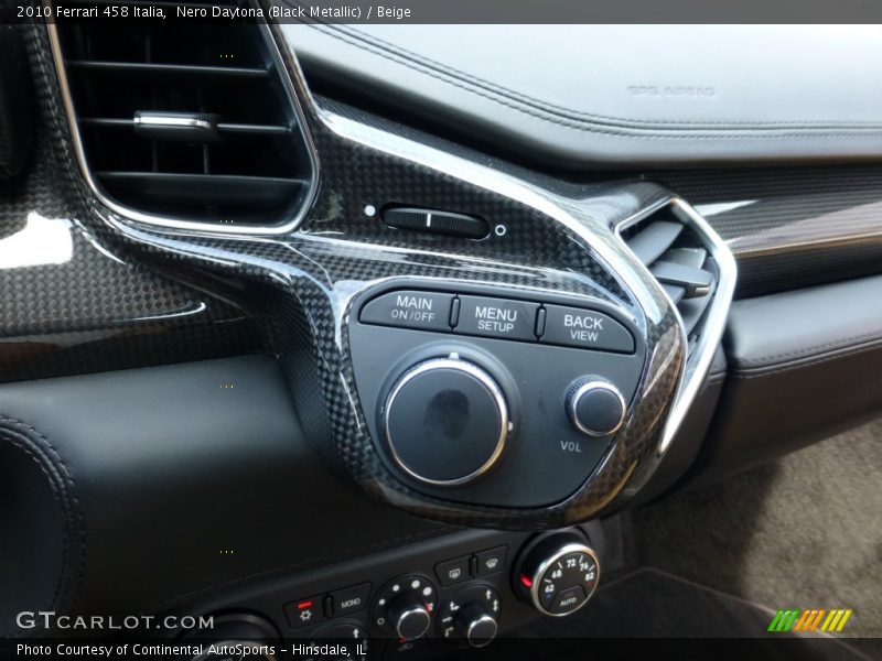 Controls of 2010 458 Italia