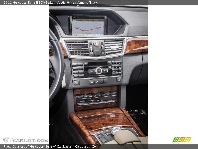 Arctic White / Almond/Black 2011 Mercedes-Benz E 350 Sedan