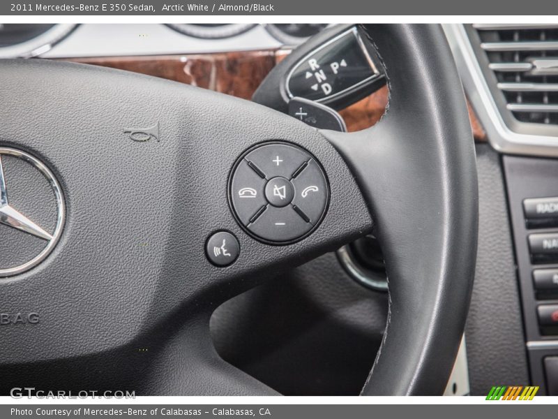 Arctic White / Almond/Black 2011 Mercedes-Benz E 350 Sedan
