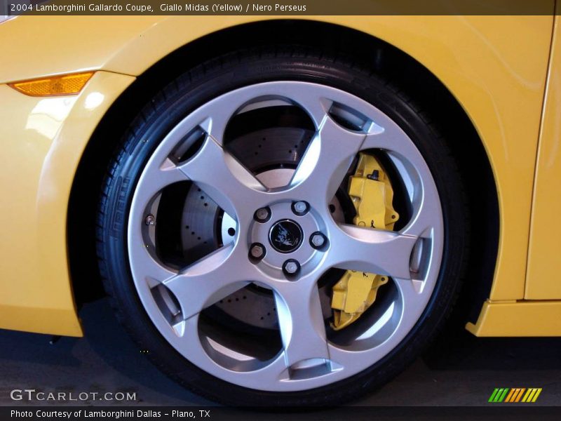 Giallo Midas (Yellow) / Nero Perseus 2004 Lamborghini Gallardo Coupe