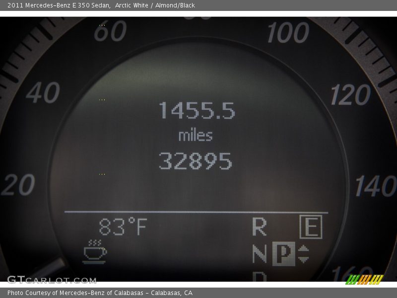 Arctic White / Almond/Black 2011 Mercedes-Benz E 350 Sedan