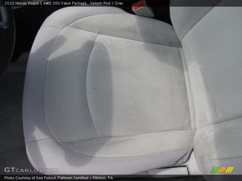 Venom Red / Gray 2010 Nissan Rogue S AWD 360 Value Package