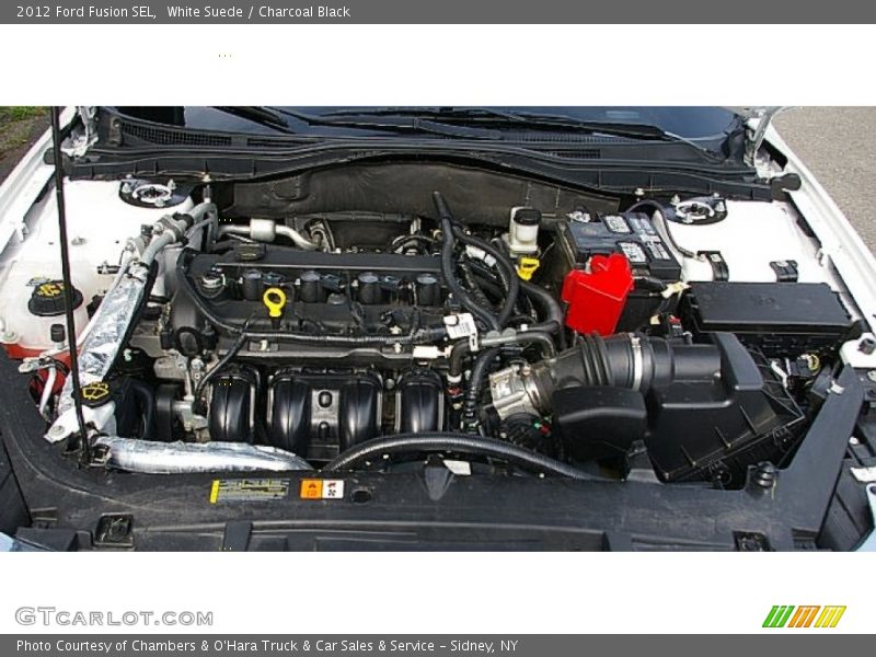 White Suede / Charcoal Black 2012 Ford Fusion SEL