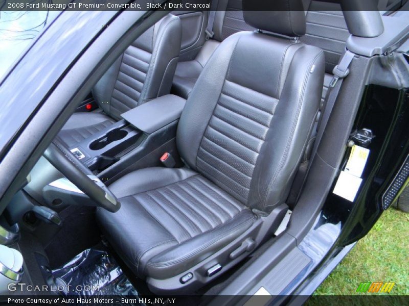 Black / Dark Charcoal 2008 Ford Mustang GT Premium Convertible