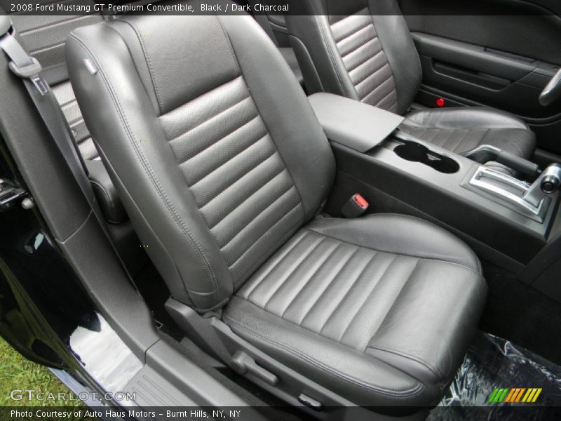Black / Dark Charcoal 2008 Ford Mustang GT Premium Convertible