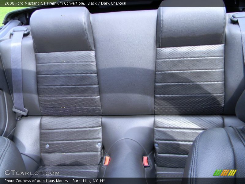 Black / Dark Charcoal 2008 Ford Mustang GT Premium Convertible