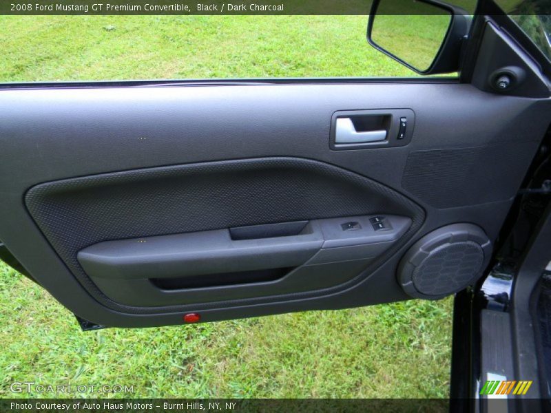 Black / Dark Charcoal 2008 Ford Mustang GT Premium Convertible