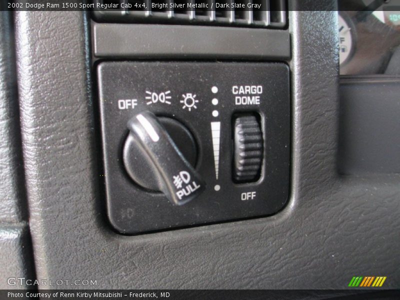 Bright Silver Metallic / Dark Slate Gray 2002 Dodge Ram 1500 Sport Regular Cab 4x4