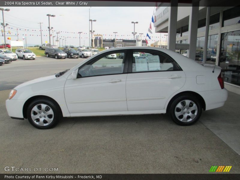  2004 Spectra LX Sedan Clear White
