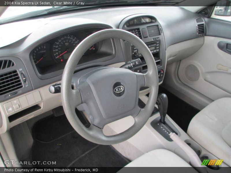Gray Interior - 2004 Spectra LX Sedan 