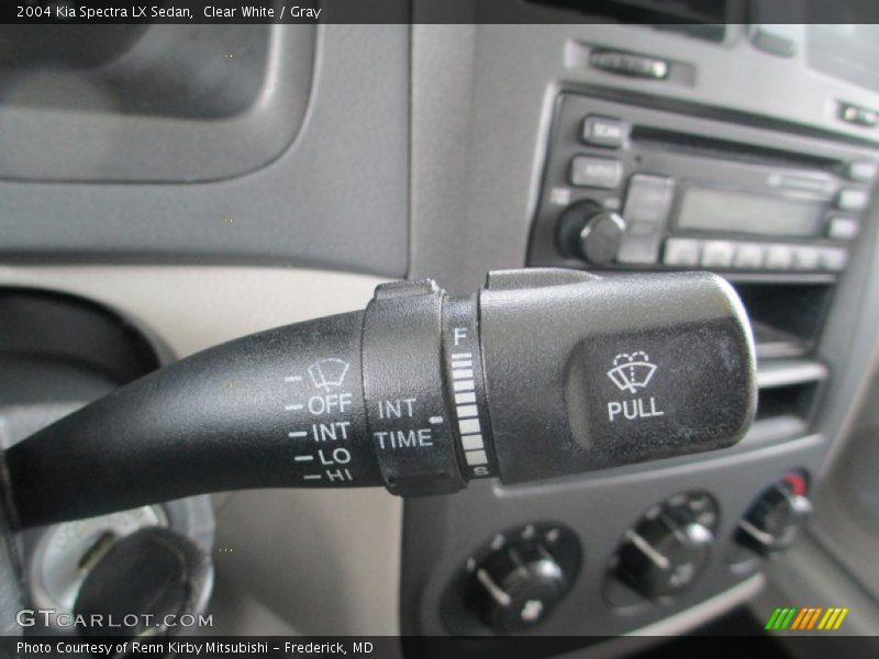 Controls of 2004 Spectra LX Sedan