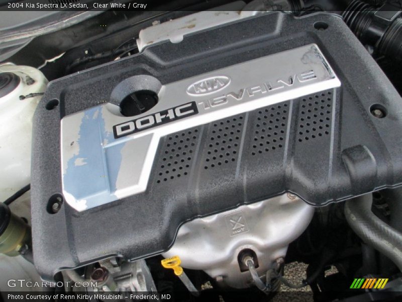 2004 Spectra LX Sedan Engine - 2.0 Liter DOHC 16 Valve 4 Cylinder