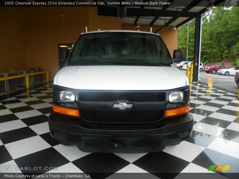 Summit White / Medium Dark Pewter 2005 Chevrolet Express 2500 Extended Commercial Van