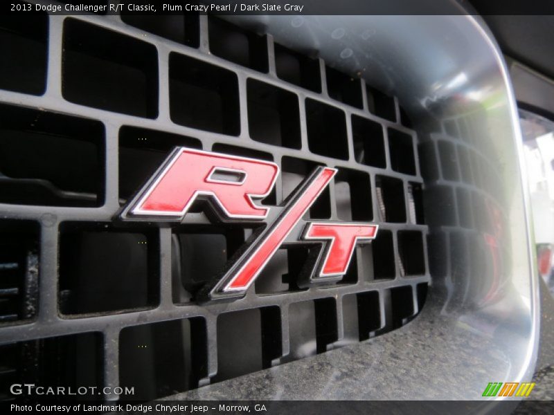 Plum Crazy Pearl / Dark Slate Gray 2013 Dodge Challenger R/T Classic