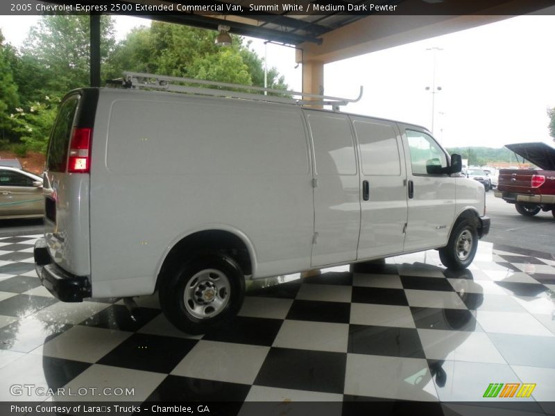 Summit White / Medium Dark Pewter 2005 Chevrolet Express 2500 Extended Commercial Van