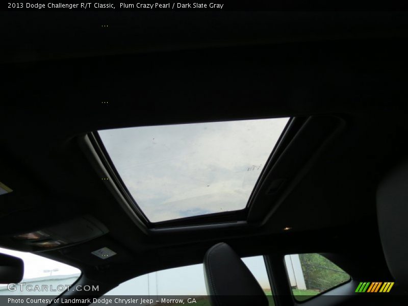 Plum Crazy Pearl / Dark Slate Gray 2013 Dodge Challenger R/T Classic