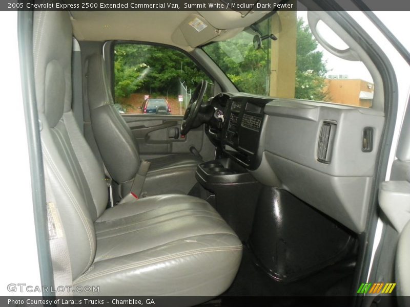 Summit White / Medium Dark Pewter 2005 Chevrolet Express 2500 Extended Commercial Van