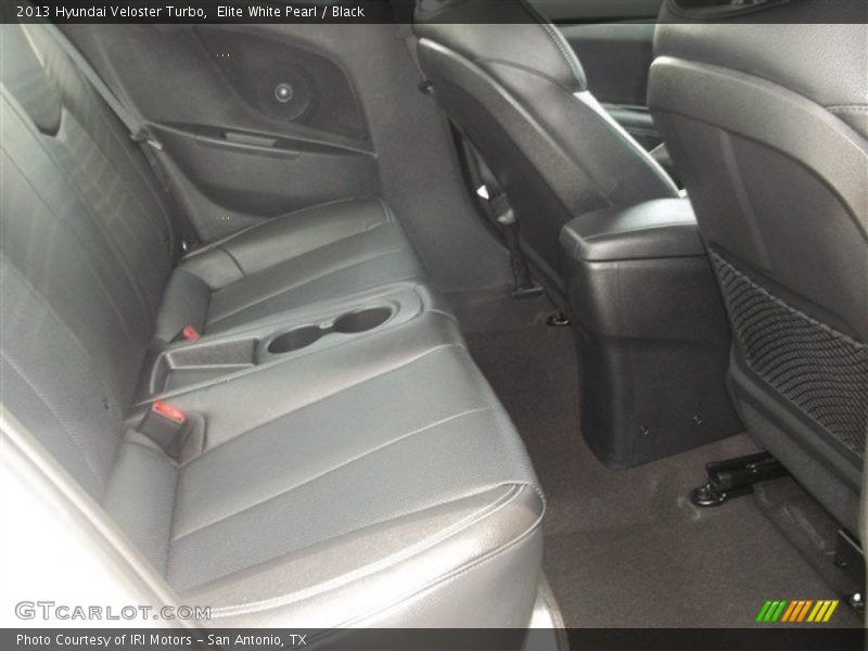 Elite White Pearl / Black 2013 Hyundai Veloster Turbo