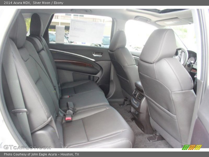 Rear Seat of 2014 MDX 