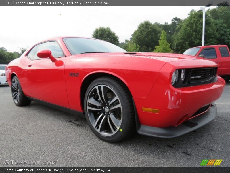 Front 3/4 View of 2013 Challenger SRT8 Core