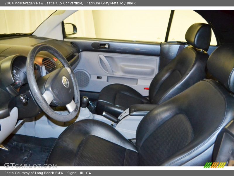 Platinum Grey Metallic / Black 2004 Volkswagen New Beetle GLS Convertible