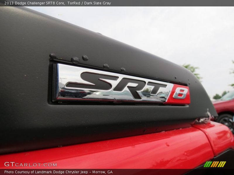 TorRed / Dark Slate Gray 2013 Dodge Challenger SRT8 Core
