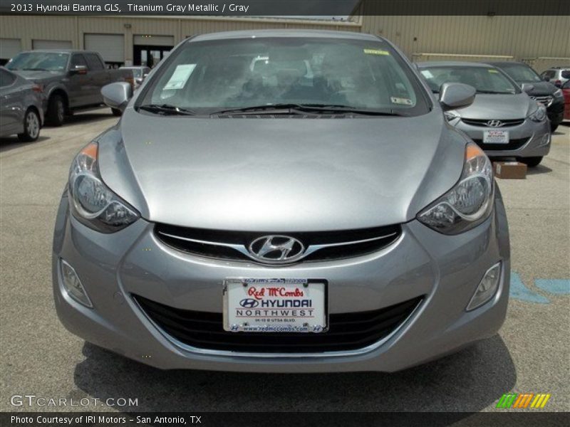 Titanium Gray Metallic / Gray 2013 Hyundai Elantra GLS
