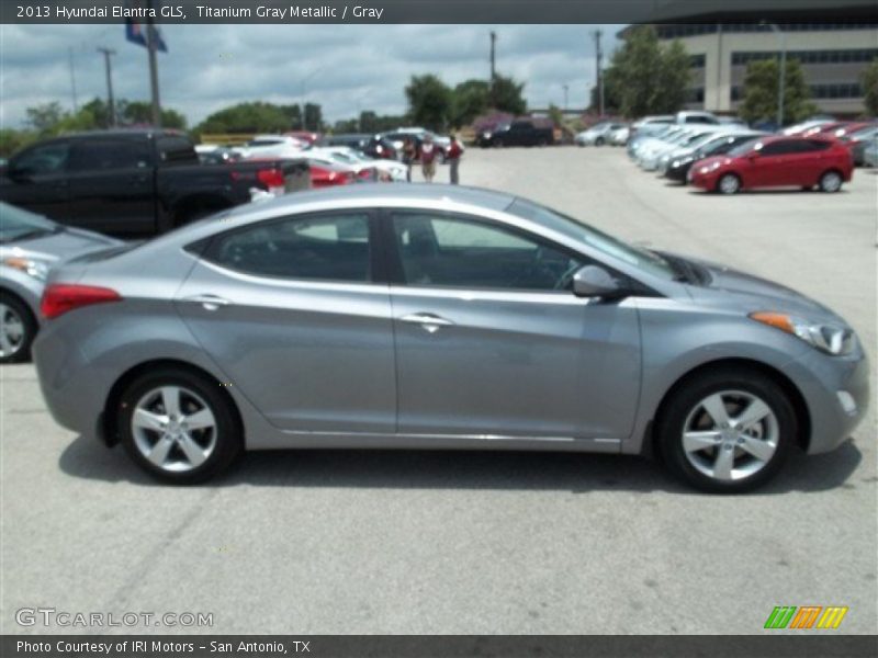Titanium Gray Metallic / Gray 2013 Hyundai Elantra GLS