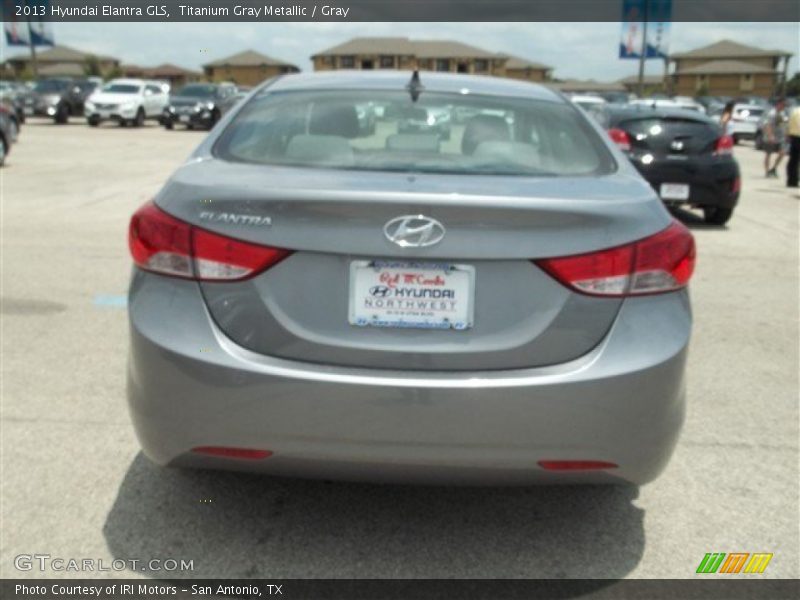 Titanium Gray Metallic / Gray 2013 Hyundai Elantra GLS