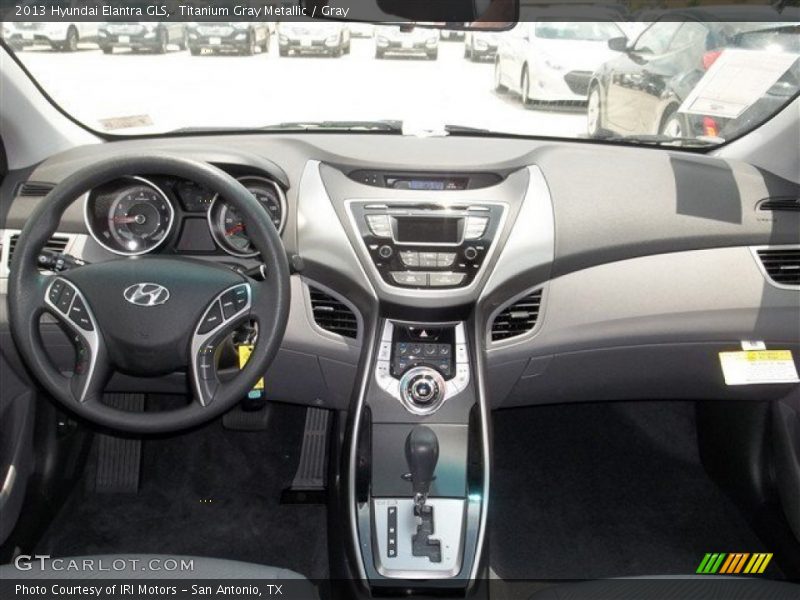 Titanium Gray Metallic / Gray 2013 Hyundai Elantra GLS
