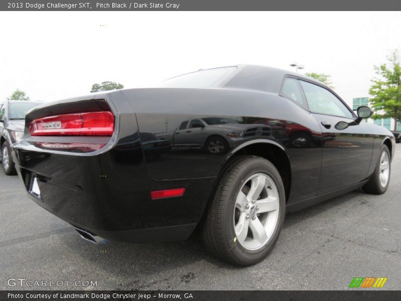 Pitch Black / Dark Slate Gray 2013 Dodge Challenger SXT