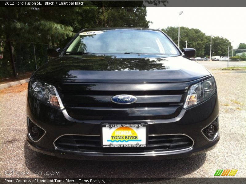 Black / Charcoal Black 2012 Ford Fusion SE