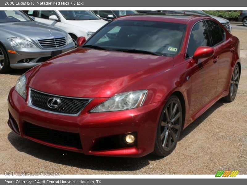 Matador Red Mica / Black 2008 Lexus IS F