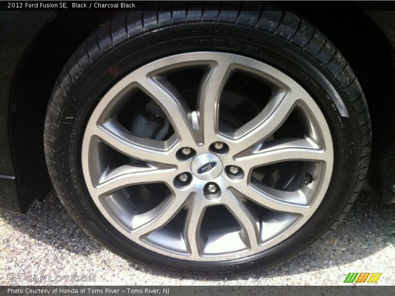 Black / Charcoal Black 2012 Ford Fusion SE