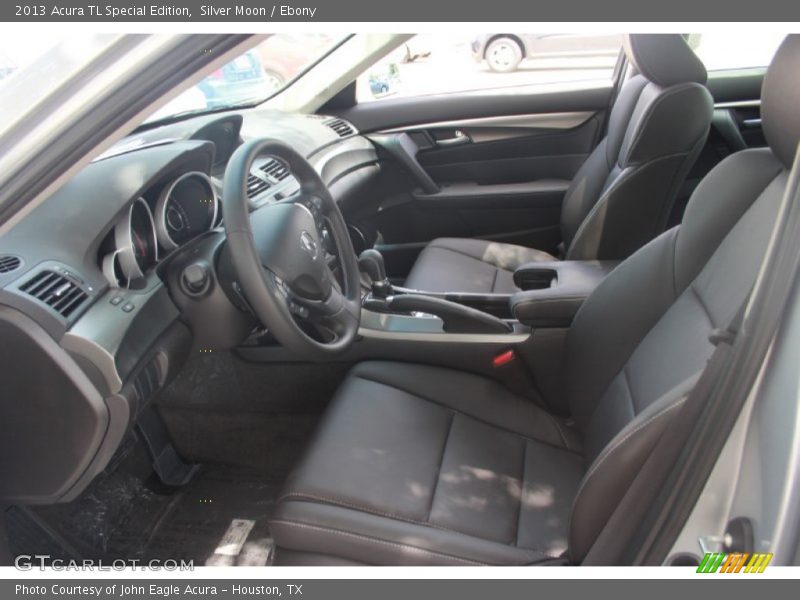 Front Seat of 2013 TL Special Edition