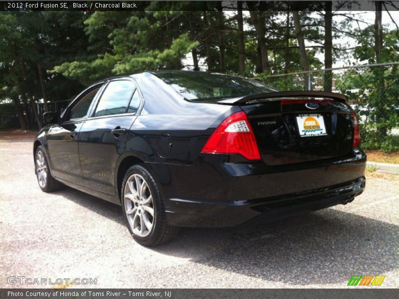 Black / Charcoal Black 2012 Ford Fusion SE