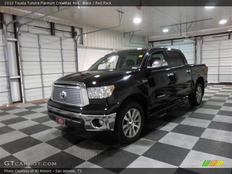 Black / Red Rock 2010 Toyota Tundra Platinum CrewMax 4x4
