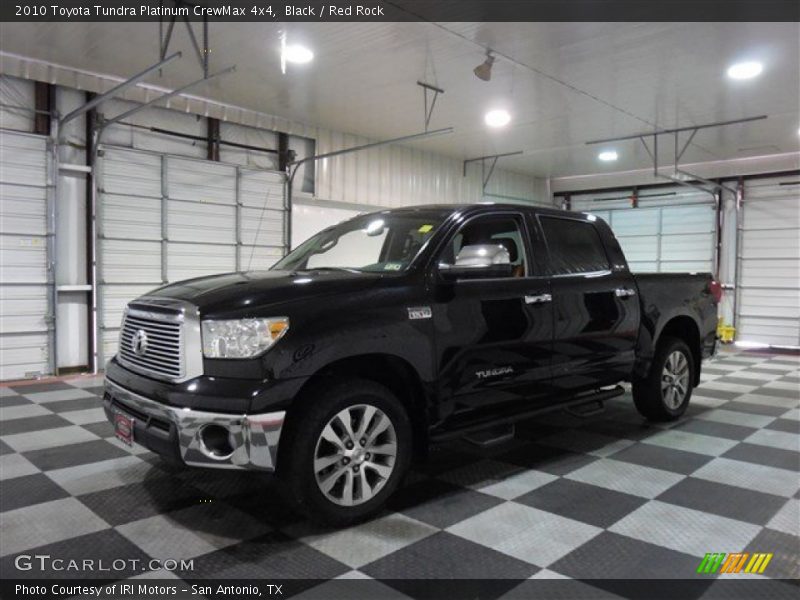 Black / Red Rock 2010 Toyota Tundra Platinum CrewMax 4x4
