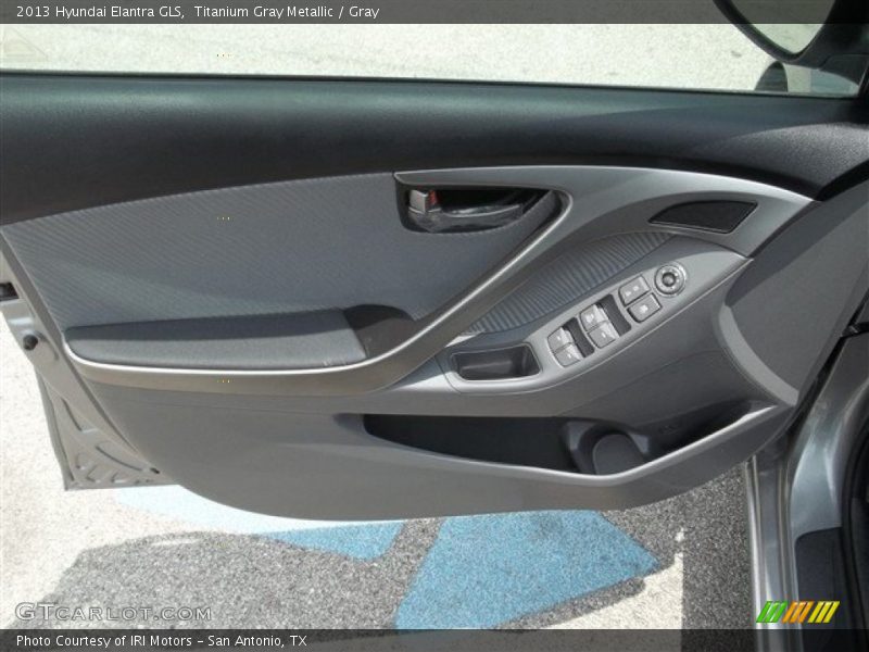 Titanium Gray Metallic / Gray 2013 Hyundai Elantra GLS